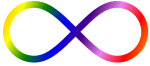 infinity with auras colors
